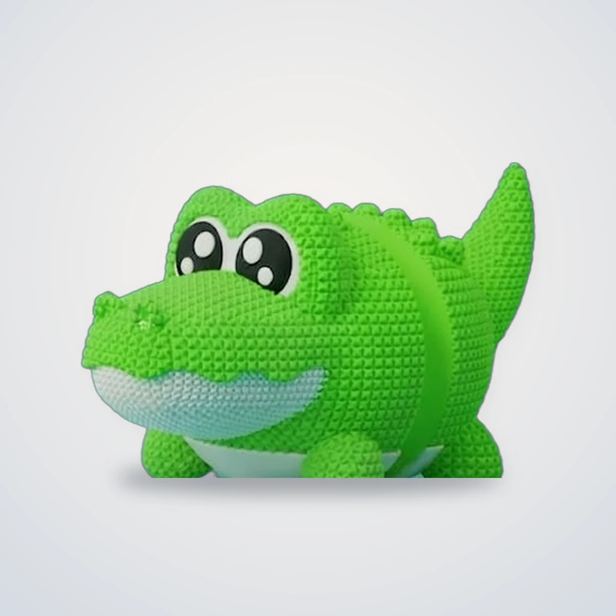 ميدالية التمساح كليكر — فيدجت مطبوعة 3D