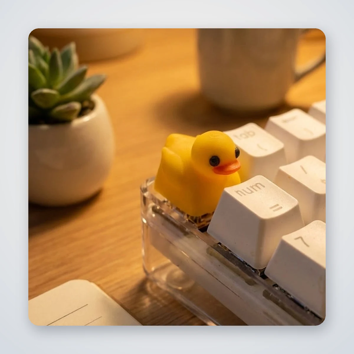 كيكاب البطة الصفرا — كيكاب أرتيزان مطبوع 3D