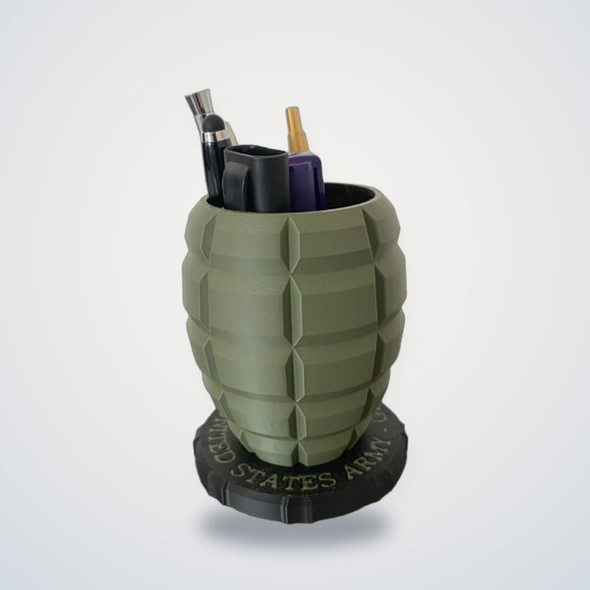 حامل أقلام قنبلة MK2 — مطبوع 3D