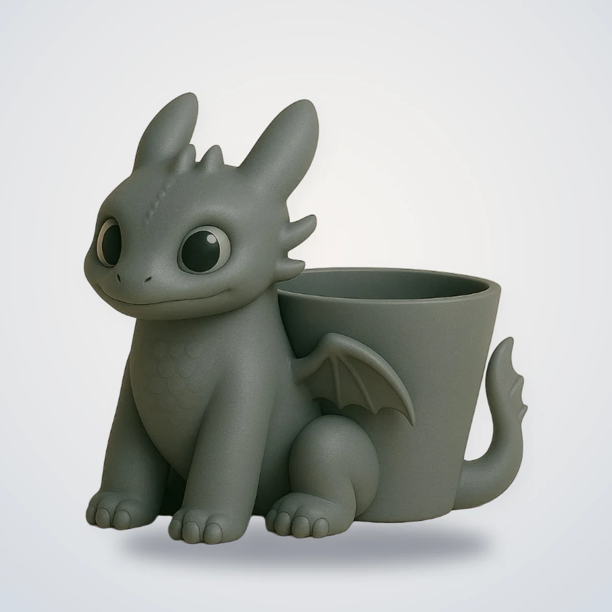 حامل أقلام تنين توثلس — مطبوع 3D